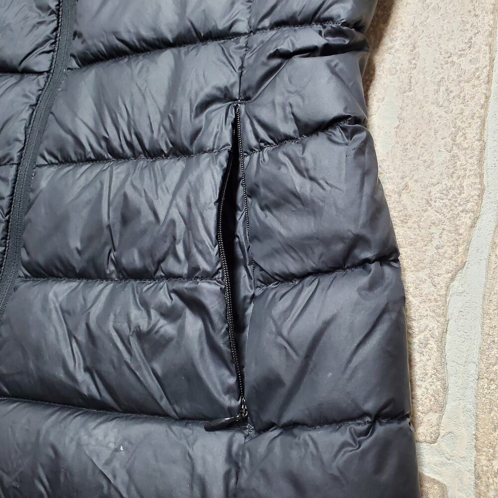 Eddie Bauer EB650 Down Puffer Vest Womens XS Black Quilted Full Zip Lightweight - Picture 2 of 8